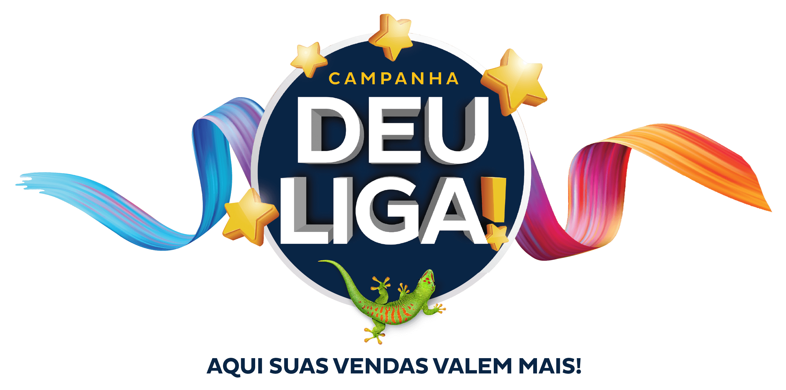 Logo Campanha Deu Liga